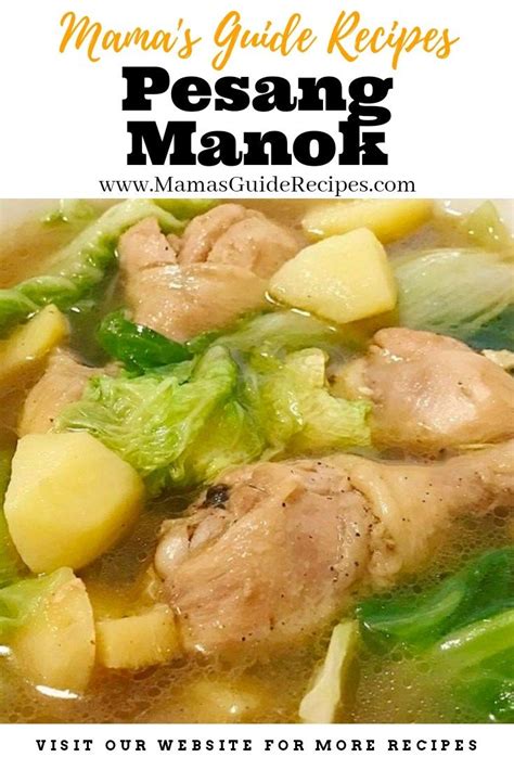 Pesang Manok Recipe .
